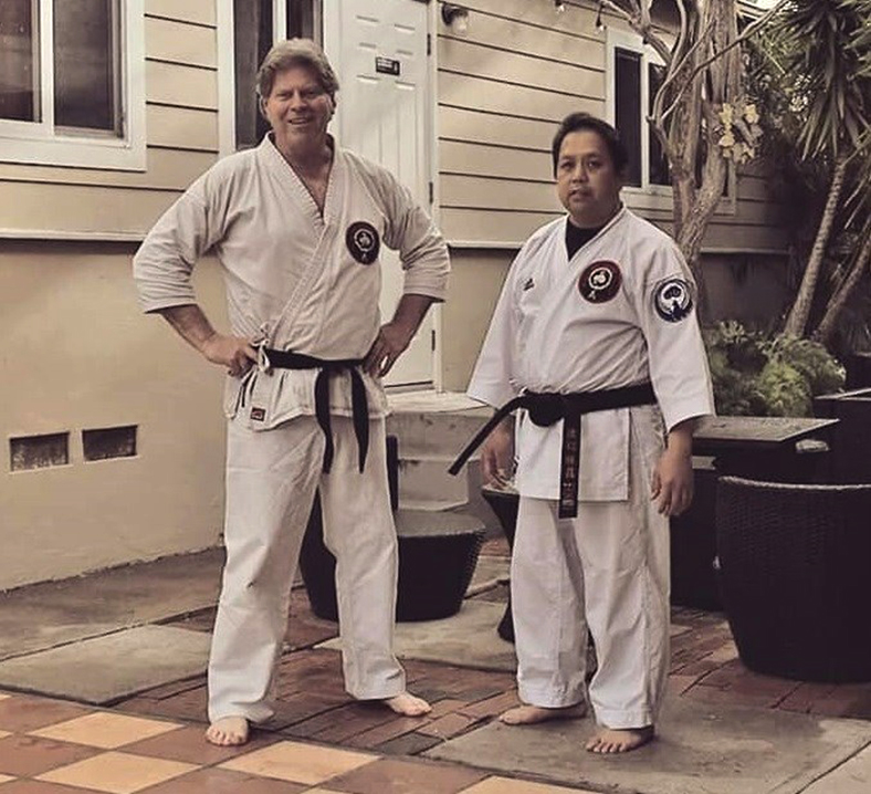 Bill Prosser and Ira Watanabe in San Diego, California, February 2019